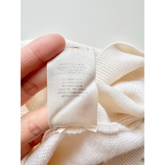 Aritzia WILFRED Cyprie Oak Merino Wool Dolman Mock Neck Sweater, Size XS - Picture 10 of 16